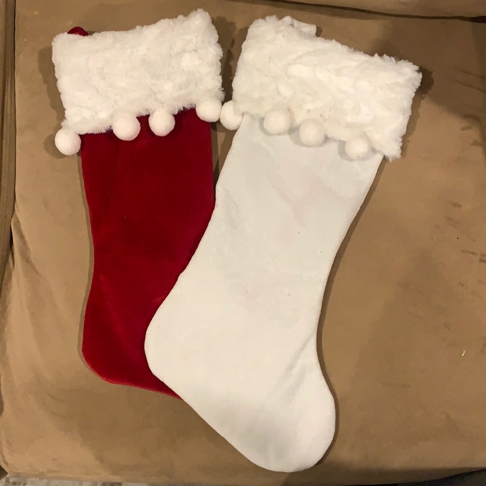 Two Felt Holiday Stockings!